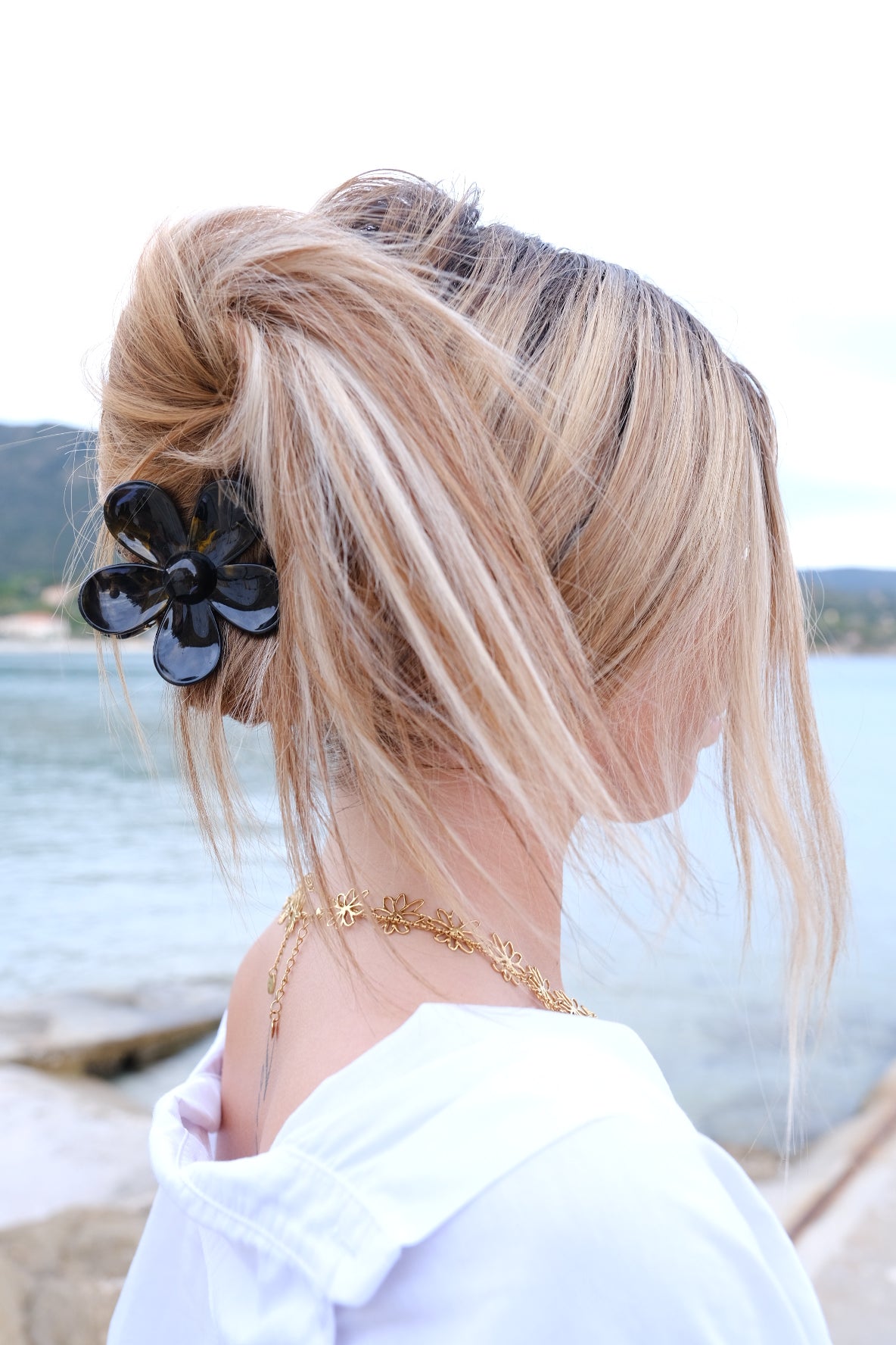 Fleur/ Pince à cheveux